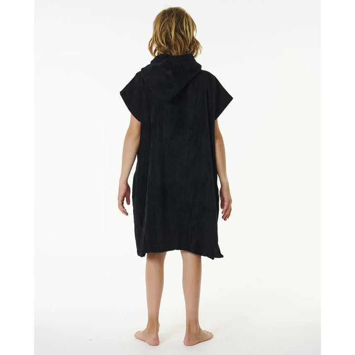 RIP CURL KIDS LOGO HOODED TOWEL AQUA