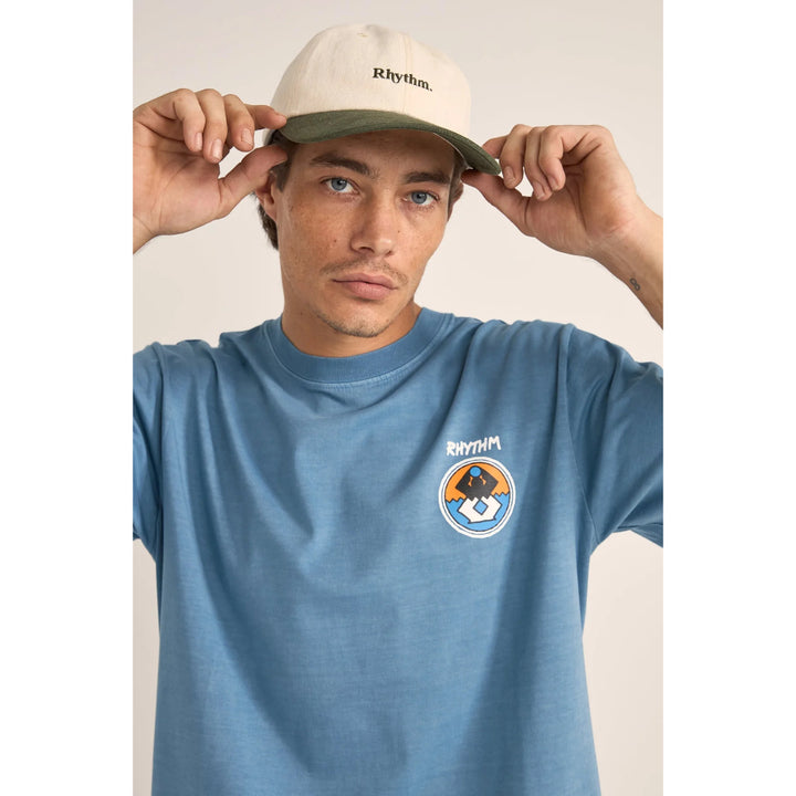RHYTHM ESSENTIAL BRUSHED TWILL CAP STONE
