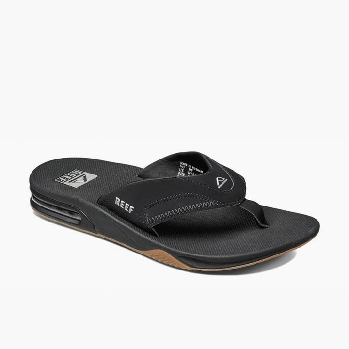 REEF FANNING BLACK/SILVER