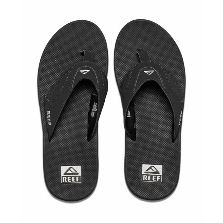 REEF FANNING BLACK/SILVER