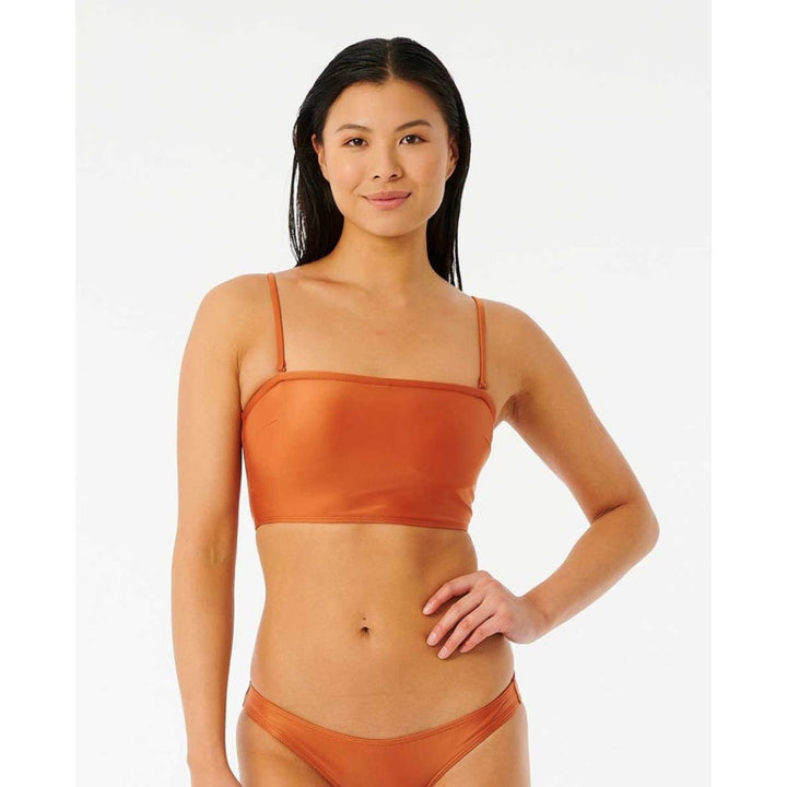 RIP CURL CLASSIC SURF BANDEAU TOP AUBURN