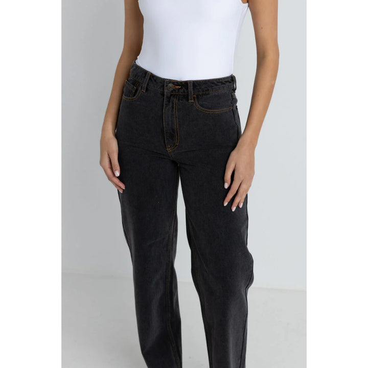 RHYTHM BEYOND RELAXED LEG JEAN GREY