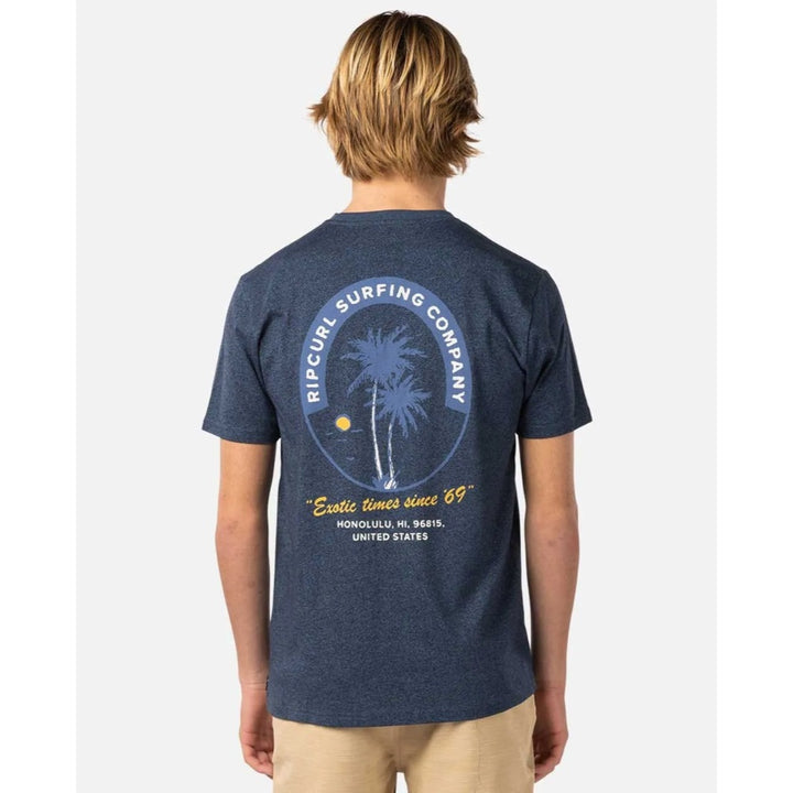 RIP CURL EXOTIC TIMES TEE NAVY MARLE