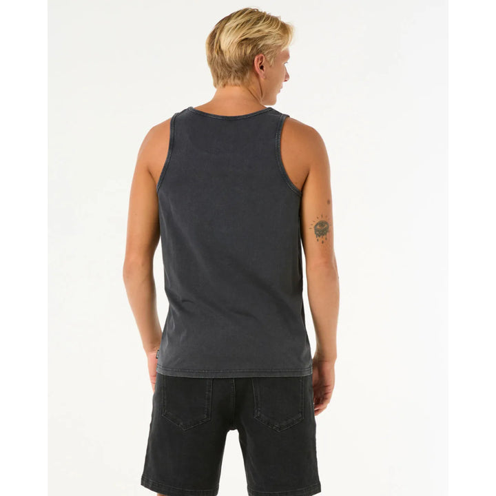 RIP CURL RAW ENERGY SLOTH TANK BLACK