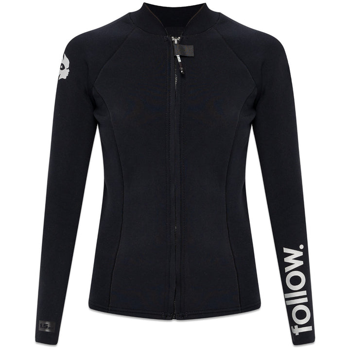 FOLLOW WMS ATLANTIS 1.5MM FRONT ZIP BLACK
