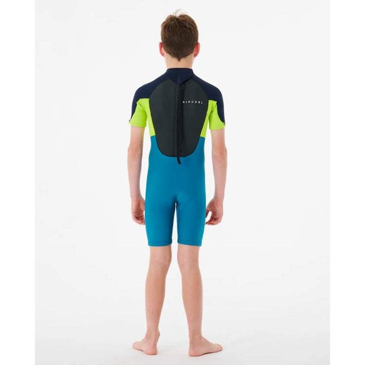 RIP CURL JUNIOR OMEGA 2MM BACK ZIP NAVY