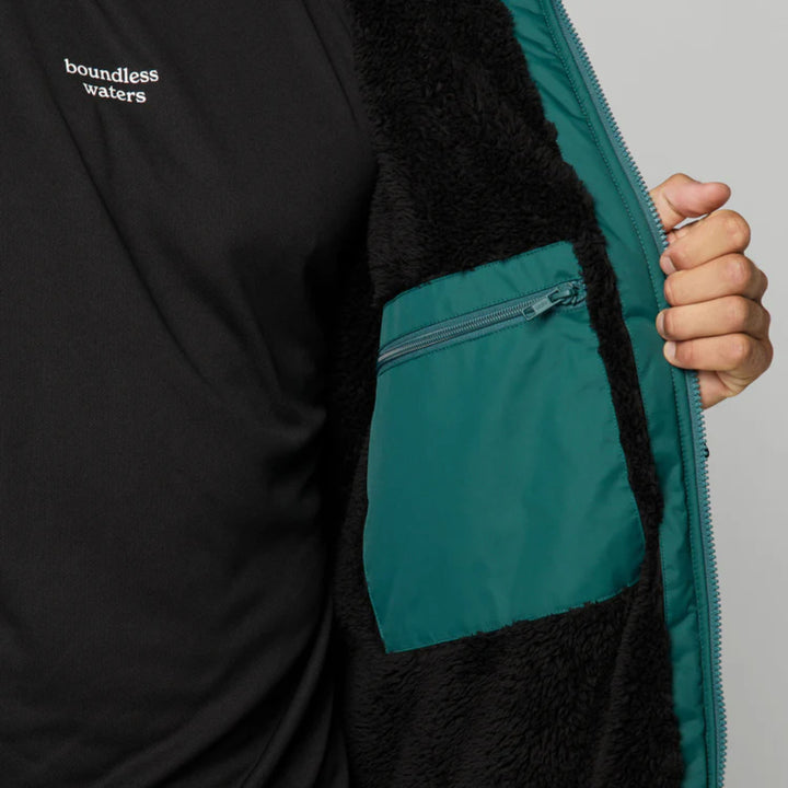 MYSTIC EXPLORE PONCHO TEAL