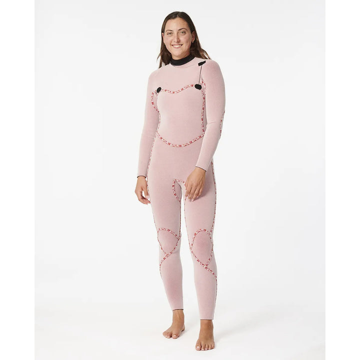 RIP CURL WMS FLASHBOMB 4/3 CHEST ZIP BLACK