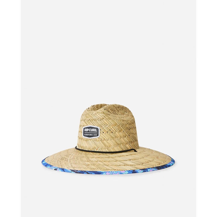 RIP CURL MIXED UP STRAW HAT BLUE YONDER