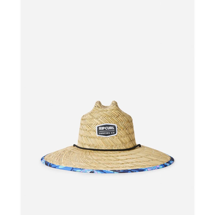 RIP CURL MIXED UP STRAW HAT BLUE YONDER