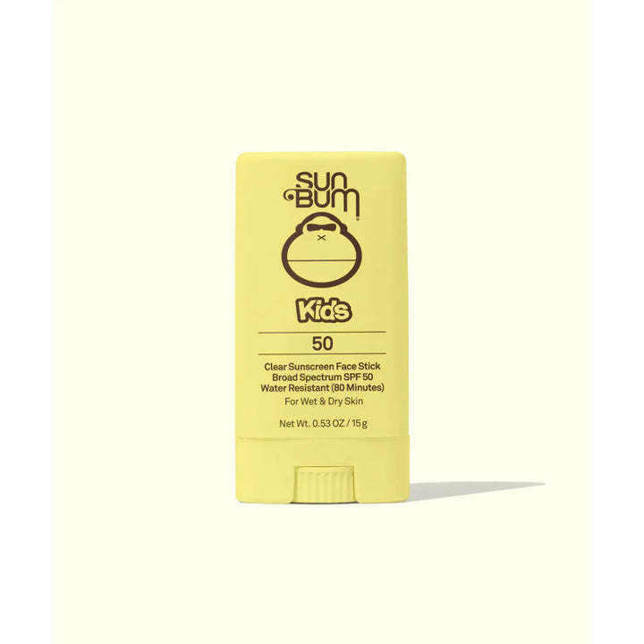 SUN BUM KIDS SPF50 CLEAR SUNSCREEN FACE STICK