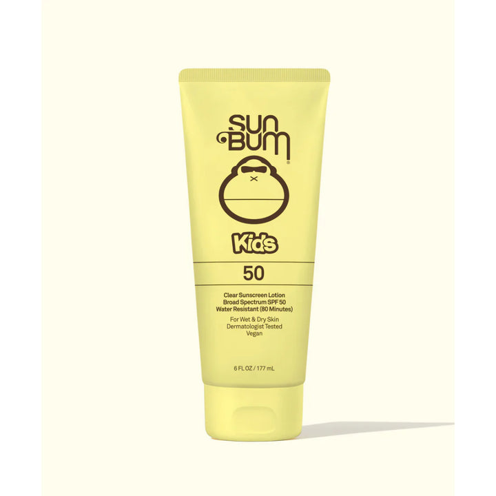 SUN BUM KIDS SPF50 CLEAR SUNSCREEN LOTION