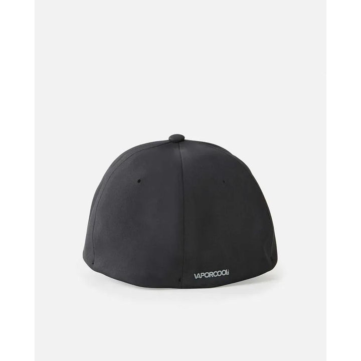 RIP CURL VAPORCOOL DELTA FLEXFIT CAP BLACK