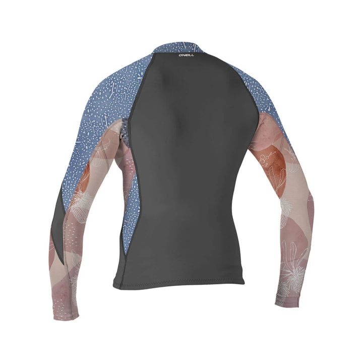 O'NEILL WMS BAHIA 1MM JACKET FRONT ZIP GRAPH/DESERT