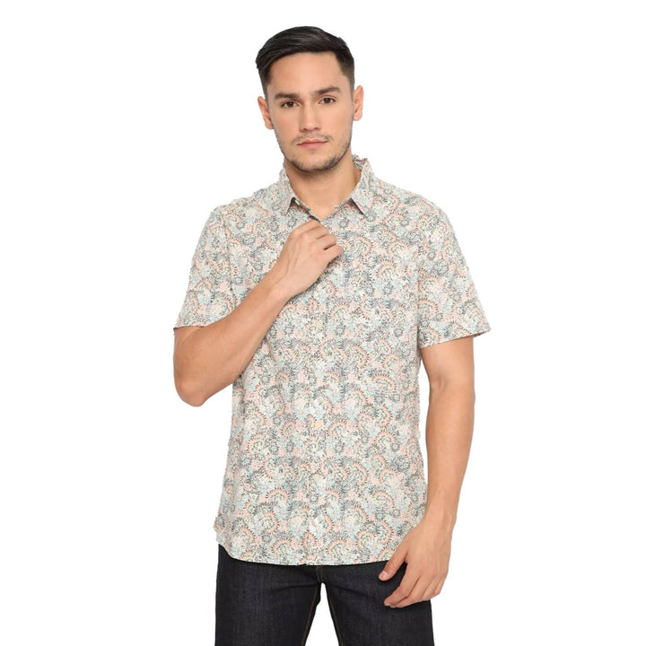 VISSLA GREENHOUSE S/S SHIRT BONE