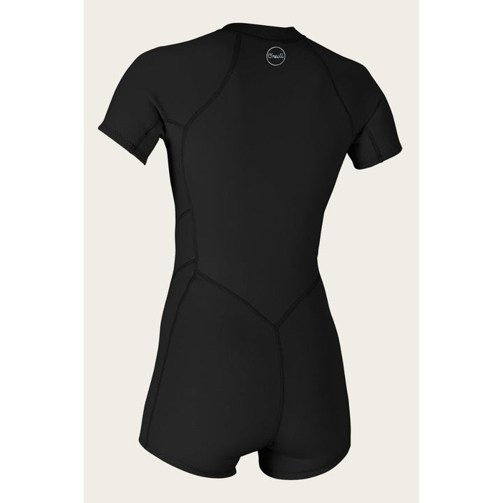 O'NEILL WMS BAHIA 2/1MM FRONT ZIP BLACK