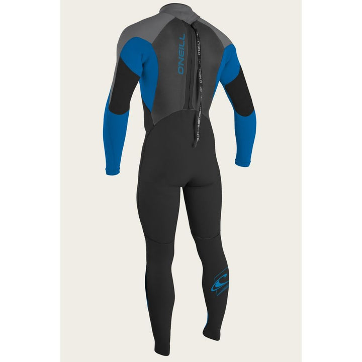 O'NEILL YOUTH EPIC 3/2 BACK ZIP BLACK/OCEAN/SMOKE