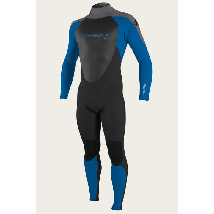 O'NEILL YOUTH EPIC 3/2 BACK ZIP BLACK/OCEAN/SMOKE