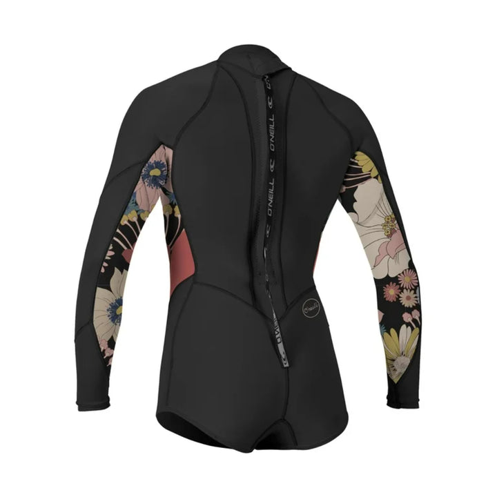O'NEILL GIRL'S BAHIA 2MM BACK ZIP TWIGGY/TEAROSE