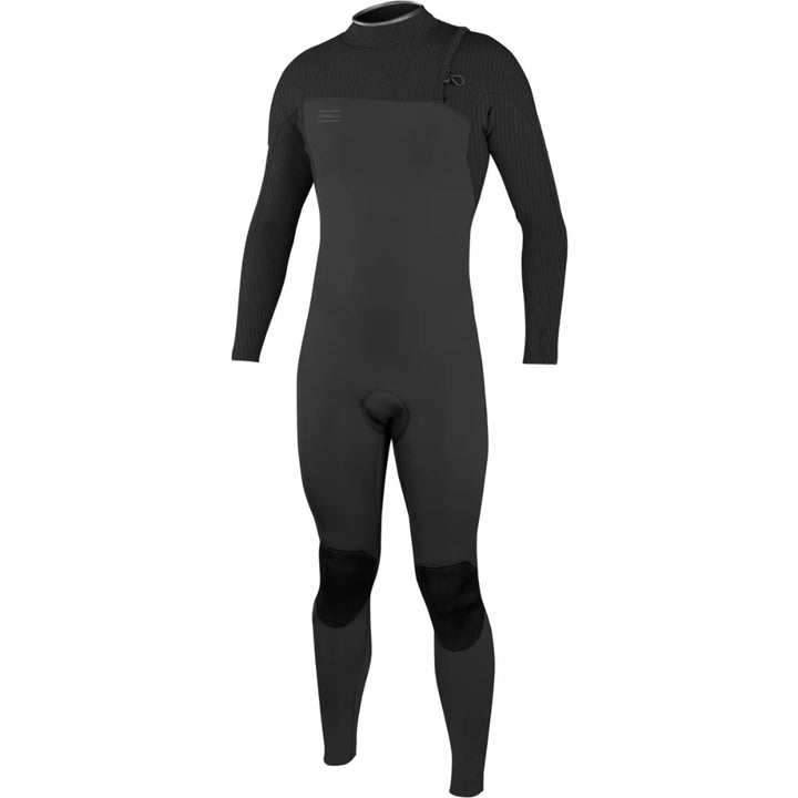 O'NEILL HYPERFREAK 4/3 COMP ZIP FREE BLACK