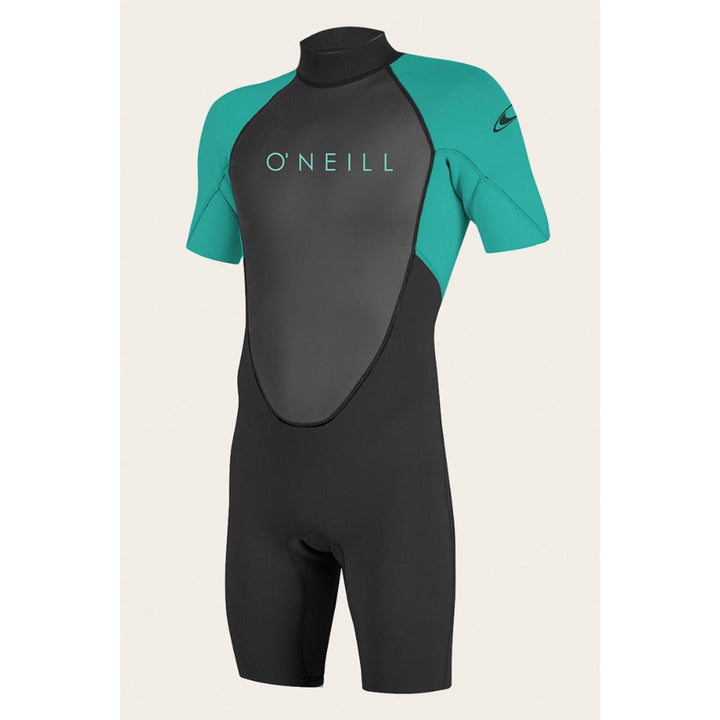 O'NEILL YOUTH REACTOR-2 2MM BACK ZIP BLACK/AQUA