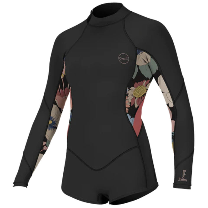 O'NEILL GIRL'S BAHIA 2MM BACK ZIP TWIGGY/TEAROSE