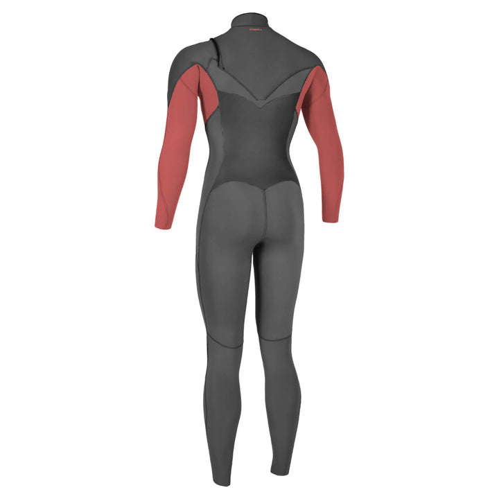 O'NEILL WMS NINJA 4/3 CHEST ZIP GRAPH/TEAROSE