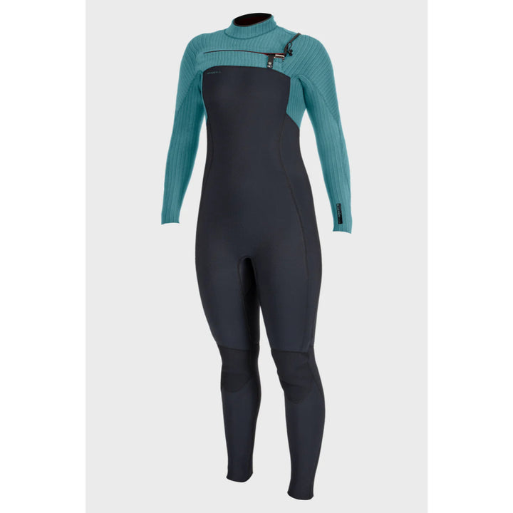 O'NEILL WMS BLUEPRINT 3/2+ CHEST ZIP BLACK/BRISTOL