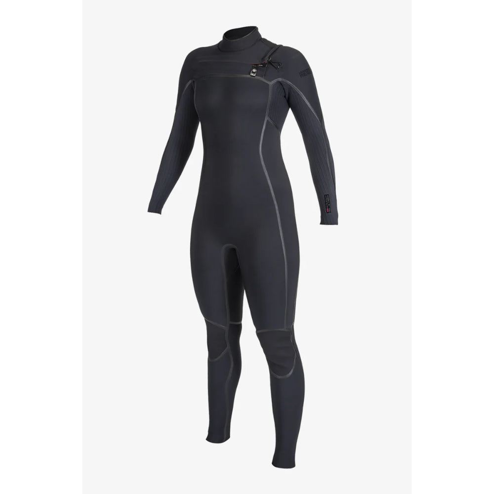 O'NEILL WMS HYPERFREAK FIRE 3/2+ CHEST ZIP BLACK