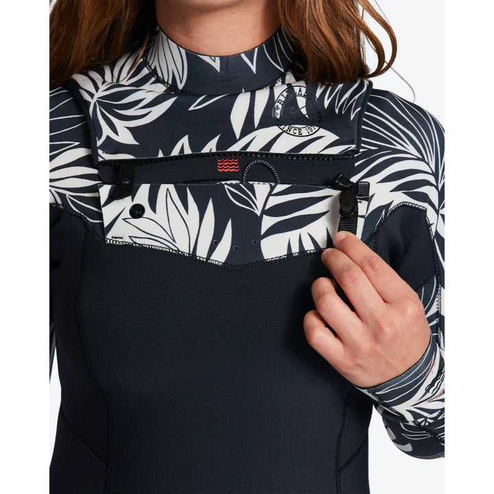 BILLABONG WMS SALTY DAYZ 3/2 CHEST ZIP IN PARADISE