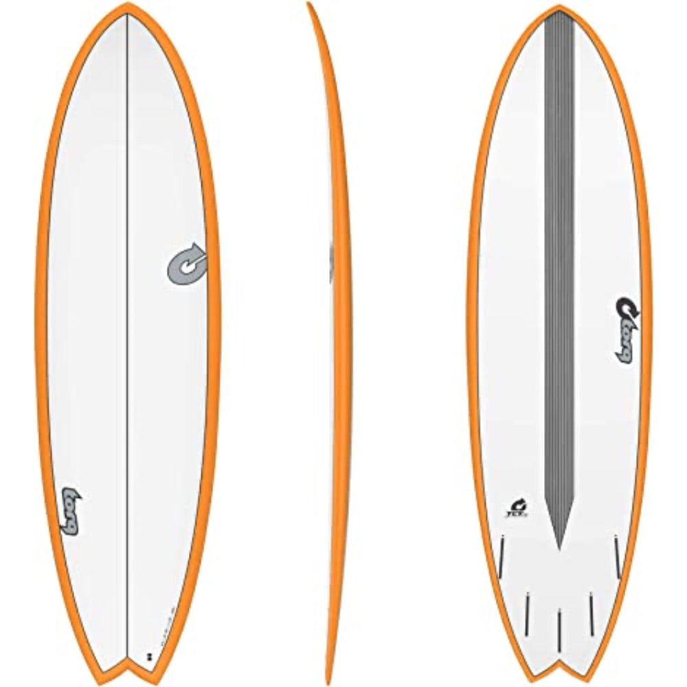 TORQ TET-CS MOD FISH 6'10 NEON ORANGE