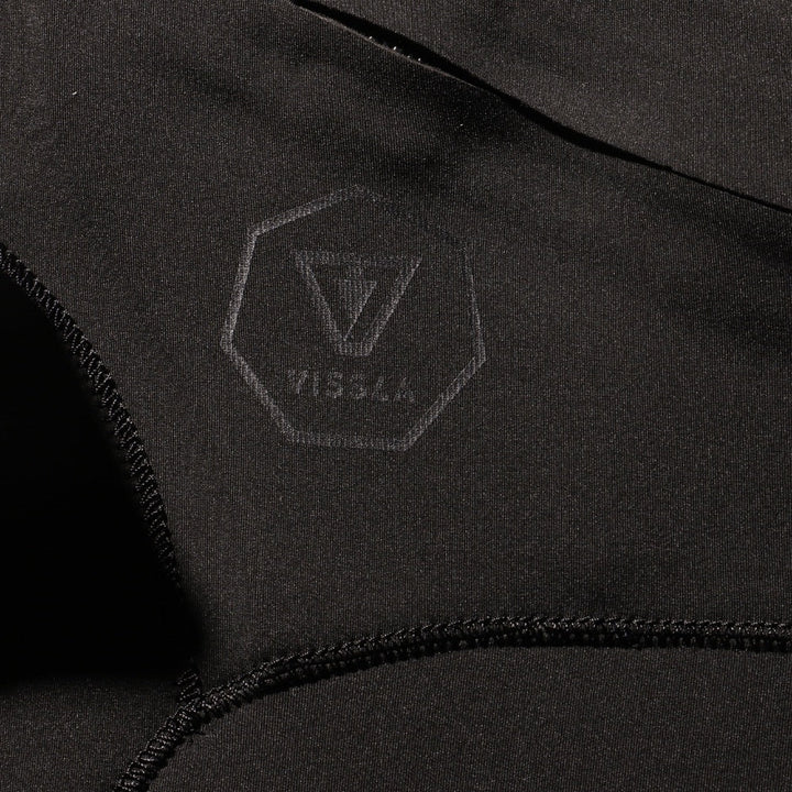 VISSLA 7 SEAS 4/3 HOODED CHEST ZIP BLACK