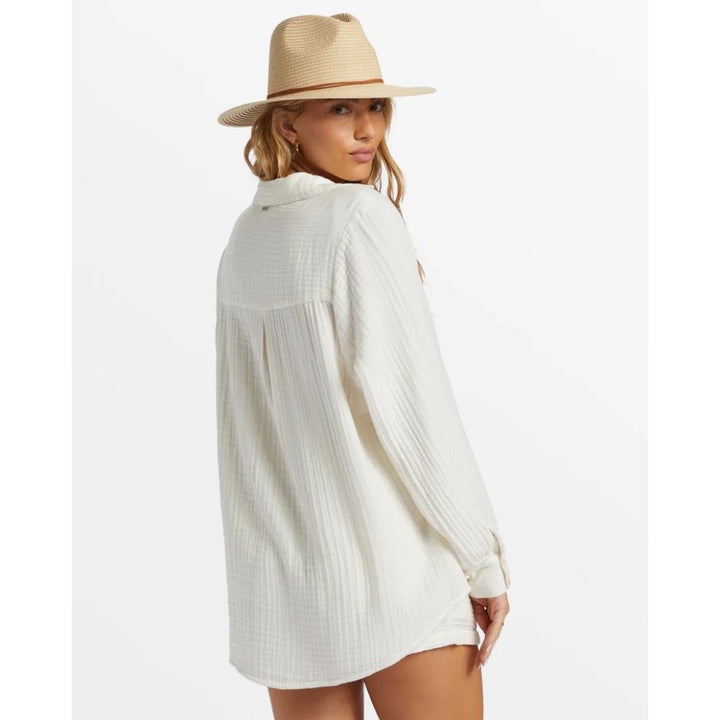 BILLABONG SWELL WOVEN SHIRT SALT CRYSTAL