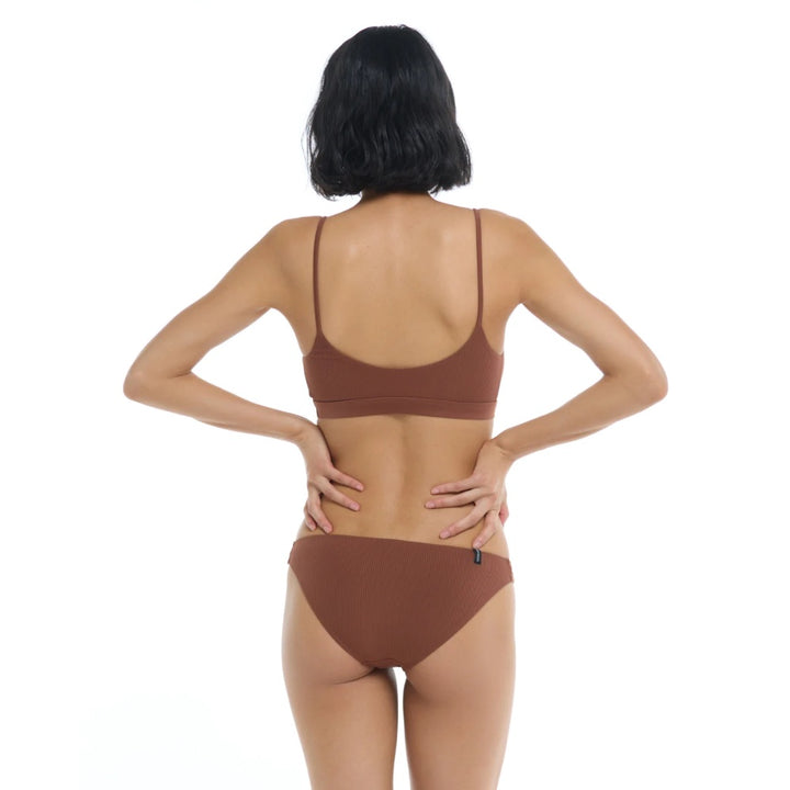 BODY GLOVE IBIZA ARO BRALETTE TOP BROWN