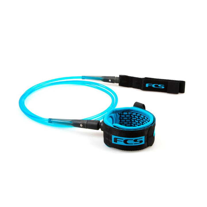 FCS ALL ROUND ESSENTIAL LEASH 8' BLUE