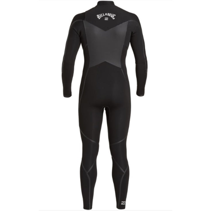 BILLABONG ABSOLUTE PLUS 4/3 CHEST ZIP BLACK