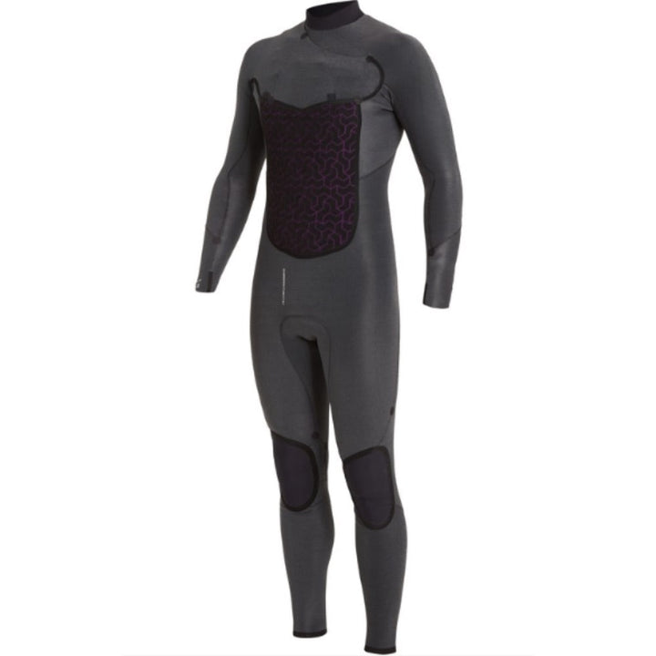 BILLABONG ABSOLUTE PLUS 4/3 CHEST ZIP BLACK