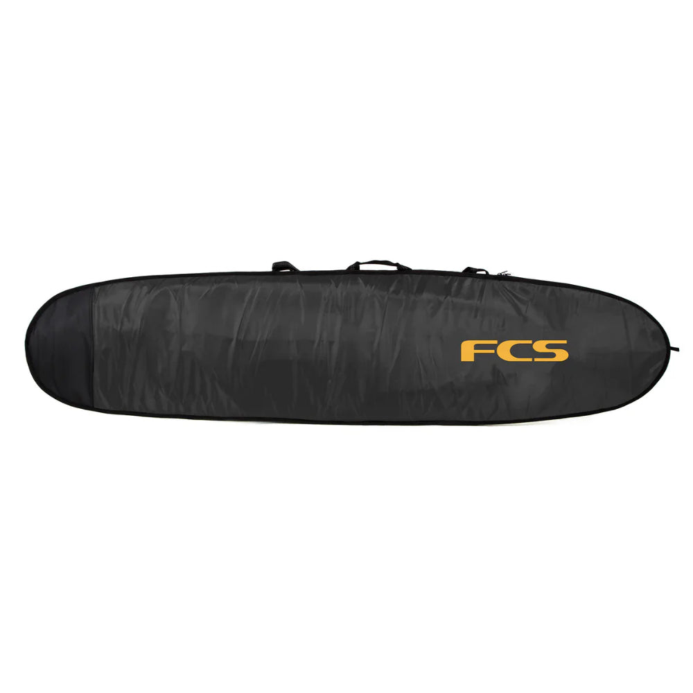 FCS CLASSIC LONGBOARD COVER BLACK/MANGO