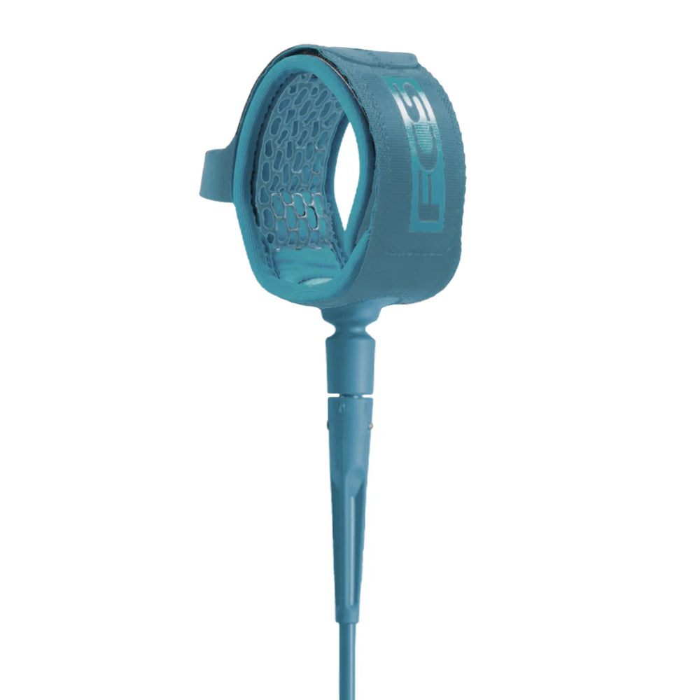 FCS LONGBOARD CALF ESSENTIAL LEASH 9' TRANQUIL BLUE