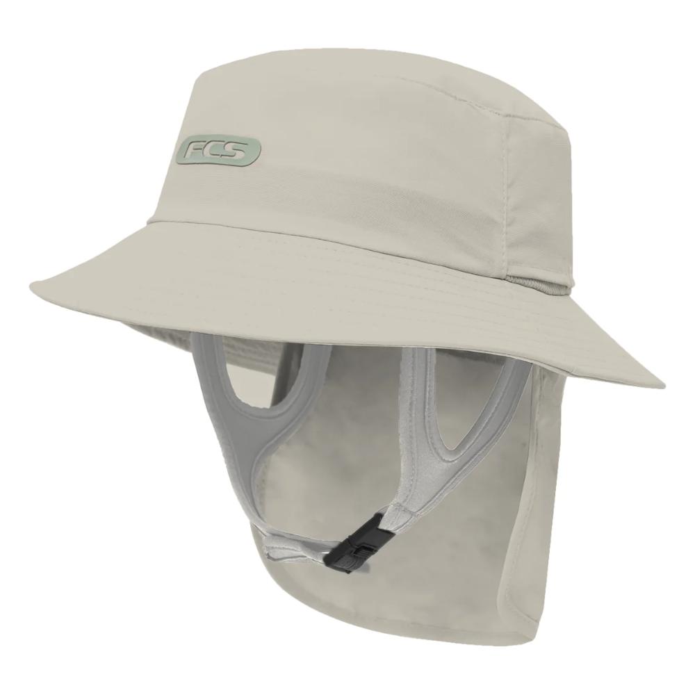 FCS ESSENTIAL SURF BUCKET HAT WARM GREY