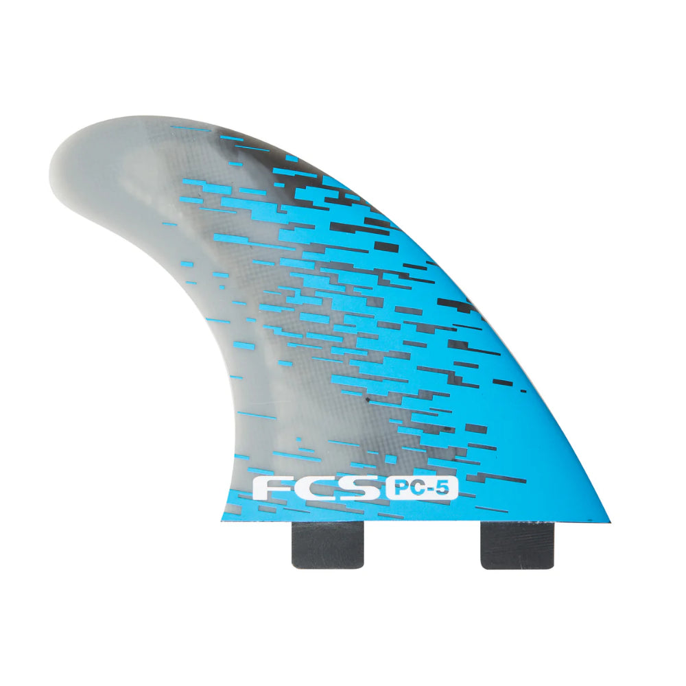 FCS PC TRI FIN SET MEDIUM BLUE SMOKE