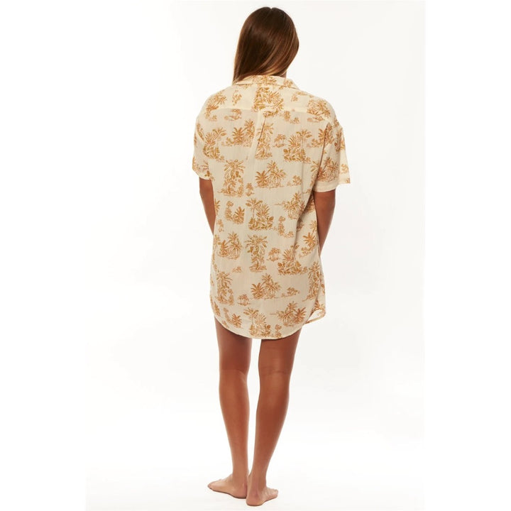 SISSTR WAHINE DRESS SEA SALT