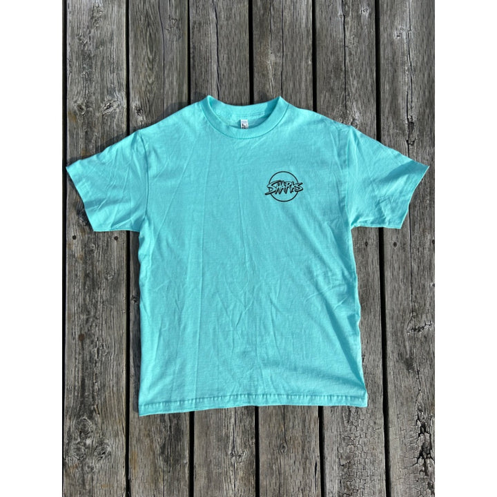 SHARKS SURF TEE CELADON