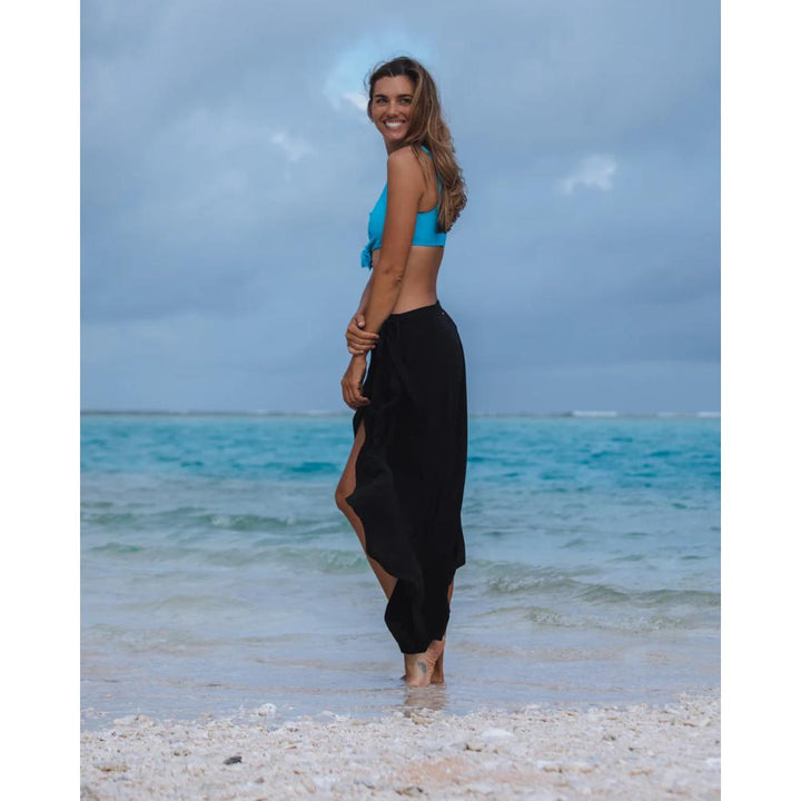BODY GLOVE PLAYFUL LENA COVER-UP SKIRT BLACK