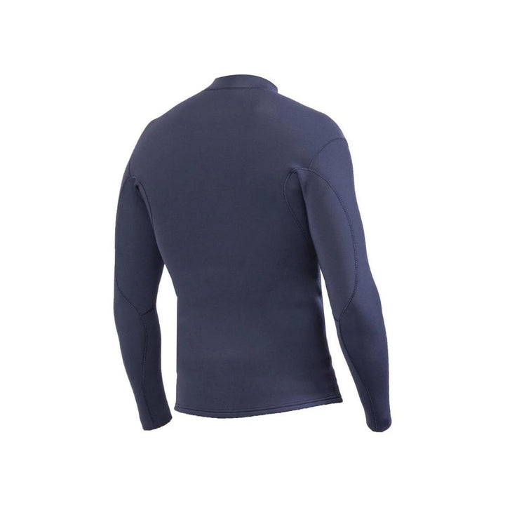 VISSLA SOLID SETS 2MM FRONT ZIP JACKET DARK SLATE