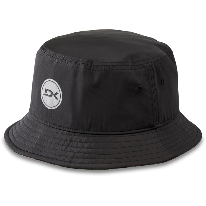 DAKINE OPTION REVERSIBLE BUCKET HAT BLACK/ALOHA CAMO