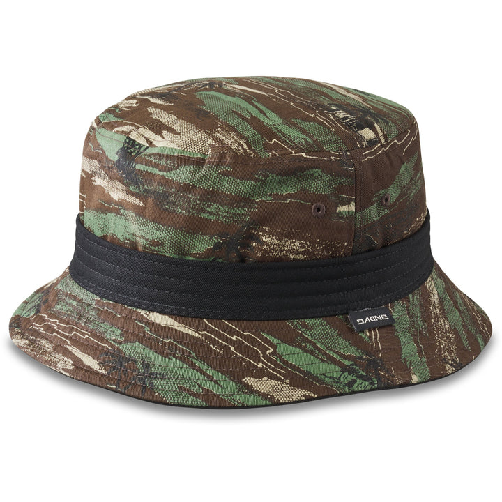 DAKINE OPTION REVERSIBLE BUCKET HAT BLACK/ALOHA CAMO