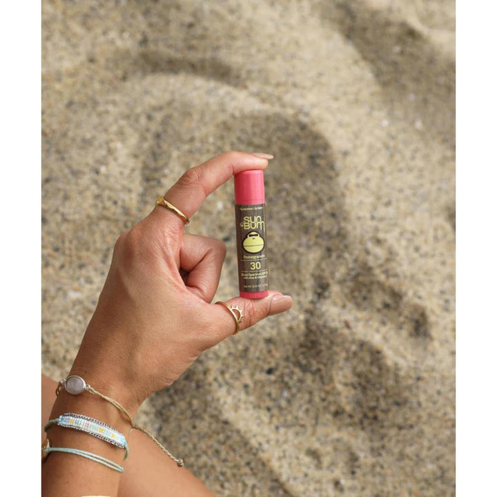 SUN BUM SPF30 SUNSCREEN LIP BALM POMEGRANATE