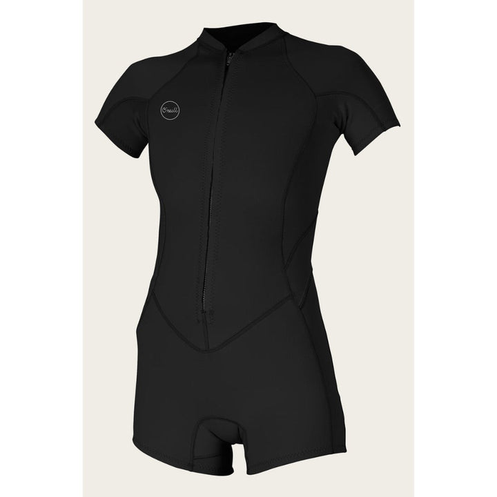 O'NEILL WMS BAHIA 2/1MM FRONT ZIP BLACK