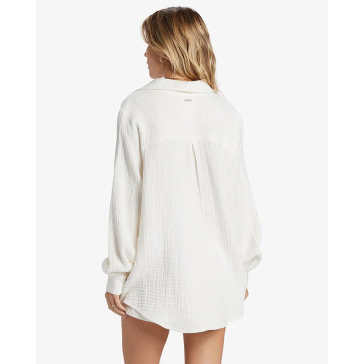 BILLABONG SWELL WOVEN SHIRT SALT CRYSTAL